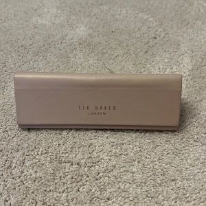 Light pink Ted Baker- London glasses case. (Case only)